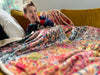 Warm lammy blanket -choose your size- made by tantilly- tiles blanket Tantilly 