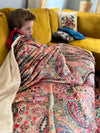 Warm lammy blanket -choose your size- made by tantilly- paisley blanket Tantilly 