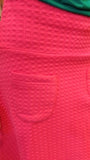 Marike polkadot pocket skirt - bright pink skirt Tantilly 