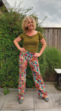 Retro pants - in Holland collectie- flared pants skirt Tantilly 