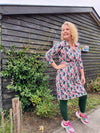 3/4 sleeves dress- made in holland Every day dress Tantilly 