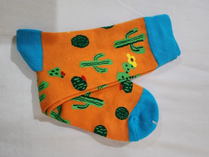 Colourful socks - cactus Tantilly 