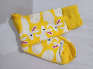 Colourful socks - rabbit in the sun Tantilly 