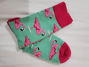 Colourful socks - flamingo classic Tantilly 