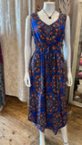 Nila jurk rayon - bohemian zomer - blue love- zomercollectie van tantilly Every day dress Tantilly 