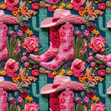 Lilou shirt - stretch stof - Cowboy love shirt Tantilly 