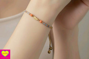 Handmade macrame bracelets - feather sun- LAST ONE