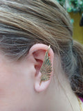 Tribelsy - new from earring - festival & party style Tantilly Fire wing Gold 
