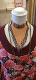 Handgemaakte kralen ketting- boho style- choker verstelbaar- kies je kleur! jewelry Tantilly 