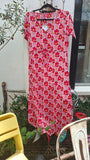 Marylin jurkje van rayon – maxi jurk- bloemetjes Every day dress Tantilly 