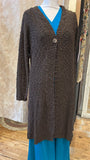 Noa Nova vest- donkerbruin- de ultieme bestseller!-viscose! cardigan Tantilly 