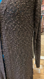 Noa Nova vest- donkerbruin- de ultieme bestseller!-viscose! cardigan Tantilly 