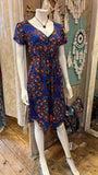 Mary Jurkjes van Rayon – Zwierig, Luchtig & Beperkt Beschikbaar 🌸 blue summer Every day dress Tantilly 