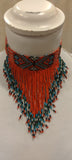 Handgemaakte kralen ketting- boho style- choker verstelbaar- kies je kleur! jewelry Tantilly 