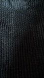 Corduroy baggy broek- velvet touch - casual & chique - katoen (niet stretch) - zwart pants Tantilly 