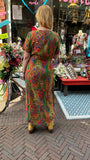 Marylin jurkje van rayon – maxi jurk- groene oase Every day dress Tantilly 