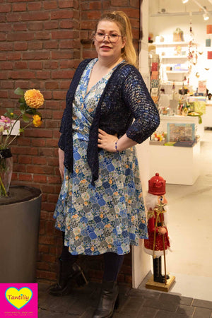 Florencia jurk - blauwe liefde