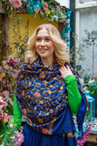 Shanila embroidery handmade scarf -Amilia Scarves Tantilly 