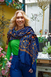 Shanila embroidery handmade scarf -Amilia Scarves Tantilly 