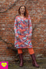 Zaria zoe - retro jurk warme viscose - vida Made by tantilly tantilly 