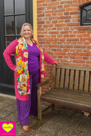 Set aanbieding met sjaal, top, en Noa Nova vest!