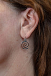 Spiral necklace / pendant - 925 sterling silver jewelry Tantilly 