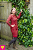 Maddie jurk- katoen- najaarscollectie winter dresses Tantilly 
