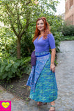 Zijden rok- unieke prints gemixt! - wow gevoel