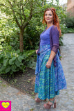 Zijden rok- unieke prints gemixt! - wow gevoel