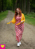 Marylin jurkje van rayon – maxi jurk- bloemetjes Every day dress Tantilly 