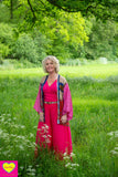 zachte zijde kimono - happy summer- one of a kind! kimono Tantilly 