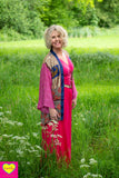zachte zijde kimono - happy summer- one of a kind! kimono Tantilly 