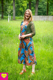 Nila jurk- rayon - vogels - zomercollectie van Tantilly Every day dress Tantilly 