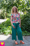 Nova pants – Tantilly’s nieuwe all-year pants – flessengroen pants Tantilly 