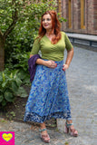 Zijden rok- unieke prints gemixt! - Venice