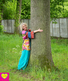 zachte zijde kimono - summer love- one of a kind! kimono Tantilly 