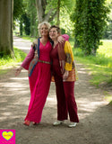 zachte zijde kimono - late summer- one of a kind! kimono Tantilly 