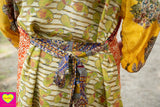zachte zijde kimono - late summer- one of a kind! kimono Tantilly 