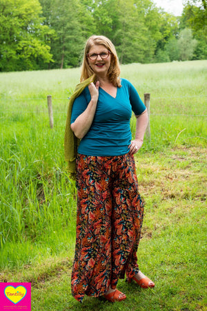 Boho Malana broek - luchtig rayon- rustica