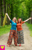 Boho Malana broek -retro city- luchtig rayon pants Tantilly 