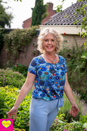 Balloon Top - circle feestje- viscose