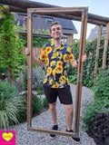 New new new - happy-vibe Man shirt- sun flower Man shirt Tantilly 