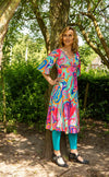 Sofia trumpet dress - retro dreams - viscose mix - made by tantilly Every day dress Tantilly 