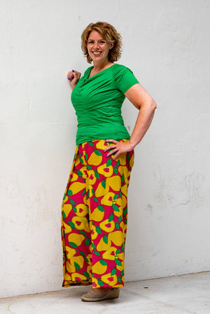 Boho Malana pants- happy fruit - made by Tantilly bohemian style