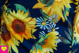 Nieuw! - mannenoverhemd- zonnebloem Man shirt Tantilly 