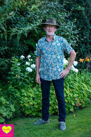 New new new - happy vibe- mannen shirt- Luka