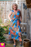 Nila jurk- rayon - vogels - zomercollectie van Tantilly Every day dress Tantilly 