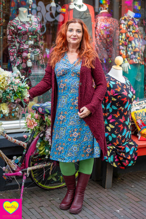 Noa Nova vest- wijnrood- de ultieme bestseller!-viscose!