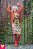 Mila dress - viscose- jungle vibes Tantilly 