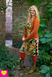 Mila dress - viscose- jungle vibes Tantilly 